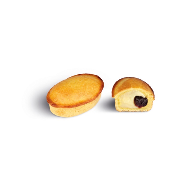 Pasticciotto μαύρο κεράσι και κρέμα