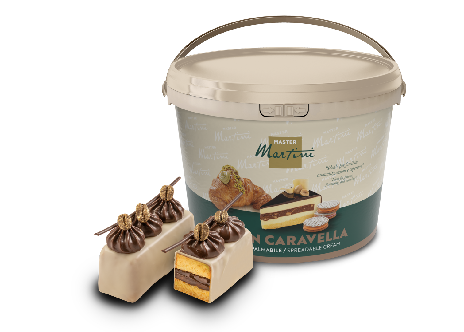 crema spalmabile post forno caffè secchio per pasticceri professionisti per pasticceria