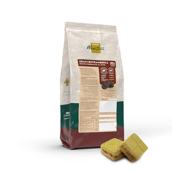 Sacchetto di  surrogato in dischi Gran Centramerica Pistacchio